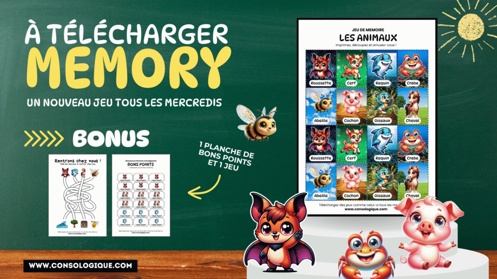 Memory des animaux